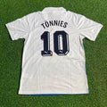 1990 Michael Tönnies MSV Duisburg Heim Retro Fussballtrikot Jersey – Back View