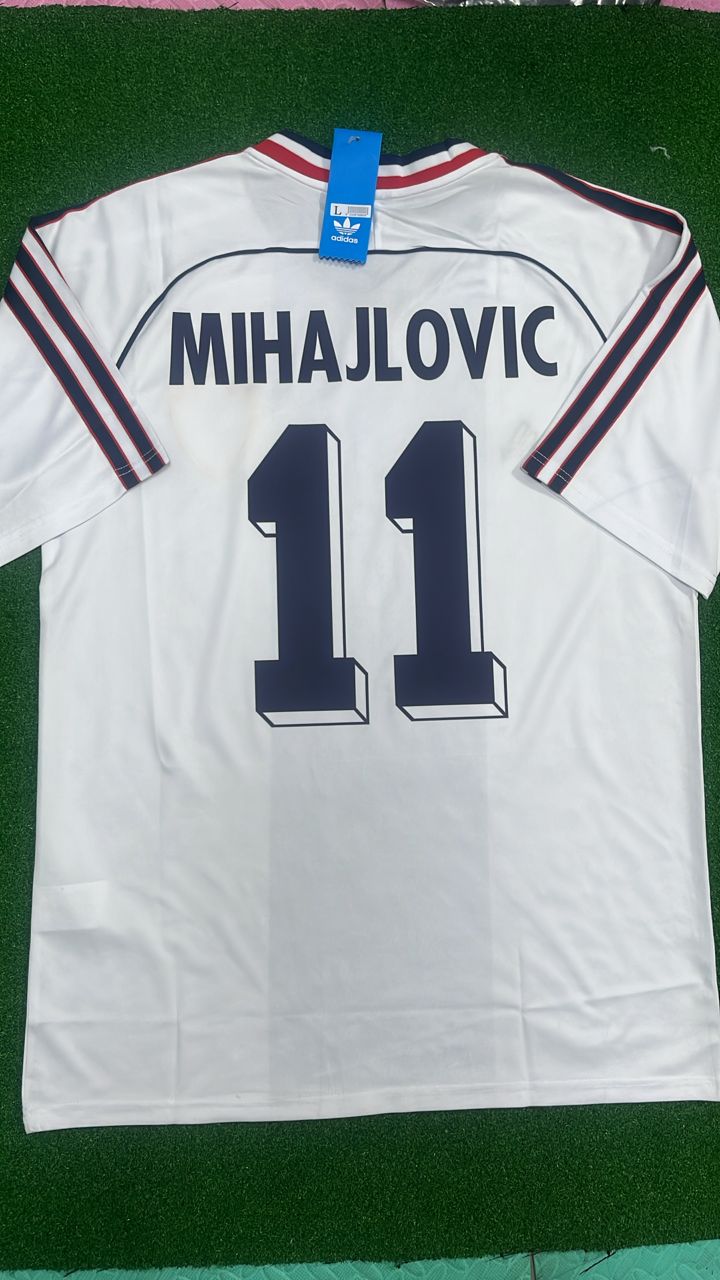 Sinisa Mihajlovic Yugoslavia Retro Black Kit Jersey – 5