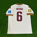 Spain 2026 World Cup Away Football Jersey – Mikel Merino 6- – Back View