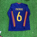 Mikel Merino - Spain Commemorative Retro Football Jersey – Back View
