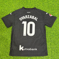 Mikel Oyarzabal Real Sociedad 2027 New Season Away Black Jersey – Back View