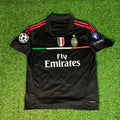 Milan Third Kit 2011/12 Retro Kit Jersey – Back View
