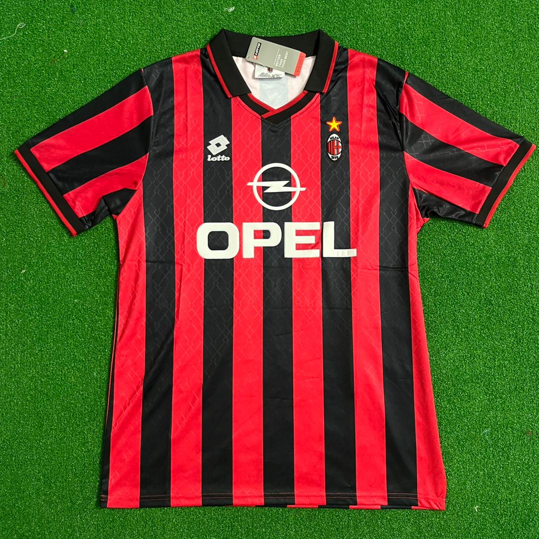 Zlatan Ibrahimovic Milan Retro Soccer Jersey – Front View