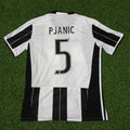 2016/17 Miralem Pjanic Juventus Home Retro Football Jersey Collection – Back View