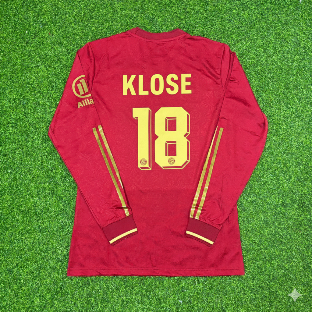 Miroslav Klose 18- Bayern München 125 Jahre Spezial-Edition Fußballtrikot Paradise Edition – Back View