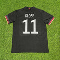 Miroslav Klose #11 Germany Black Retro Football Jersey – Back View