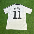 Miroslav Klose Germany EURO 2008 Retro Football Jersey – Back View