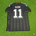 Germany Black Retro Vintage Football Jersey – Miroslav Klose 11# – Back View