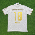 Miroslav Klose #18 FC Bayern München 125 Years Anniversary Special-Edition White Football Jersey – Back View