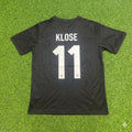 Miroslav Klose Germany 125 Years Special Black Football Jersey – Back View