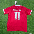 Liverpool 2025/26 Home Football Jersey – Mohamed Salah – Back View