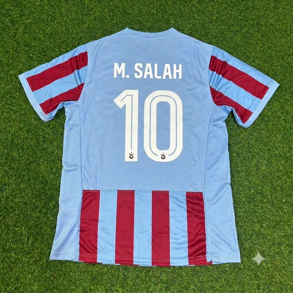 Mohamed Salah #11 Trabzonspor Football Jersey – Back View