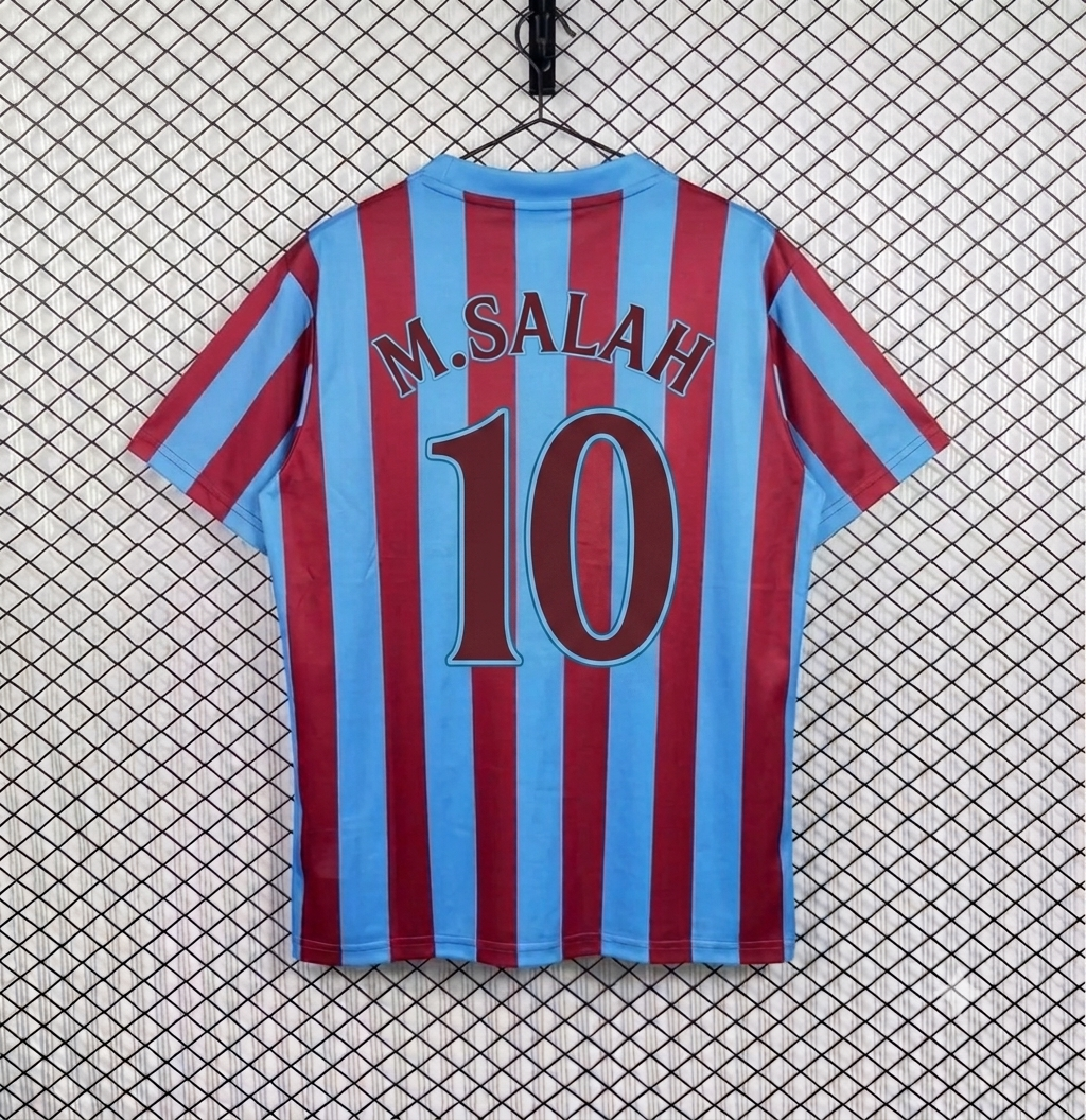 Mohamed Salah #10 Trabzonspor Football Jersey – Back View