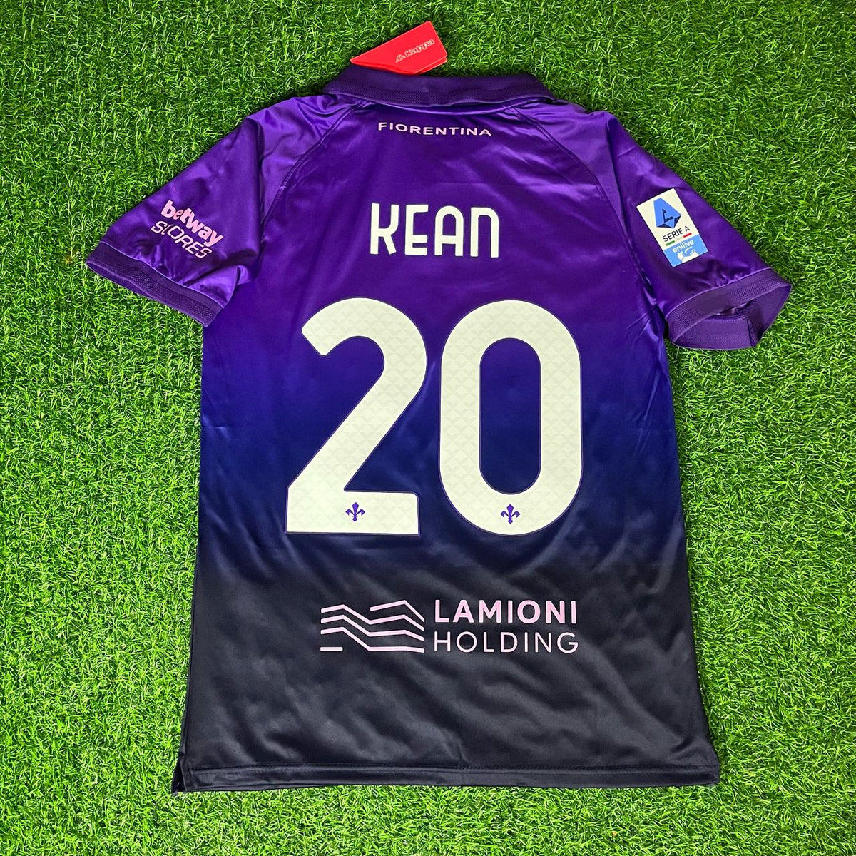 Moise Kean – Fiorentina Jersey – | | – Back View
