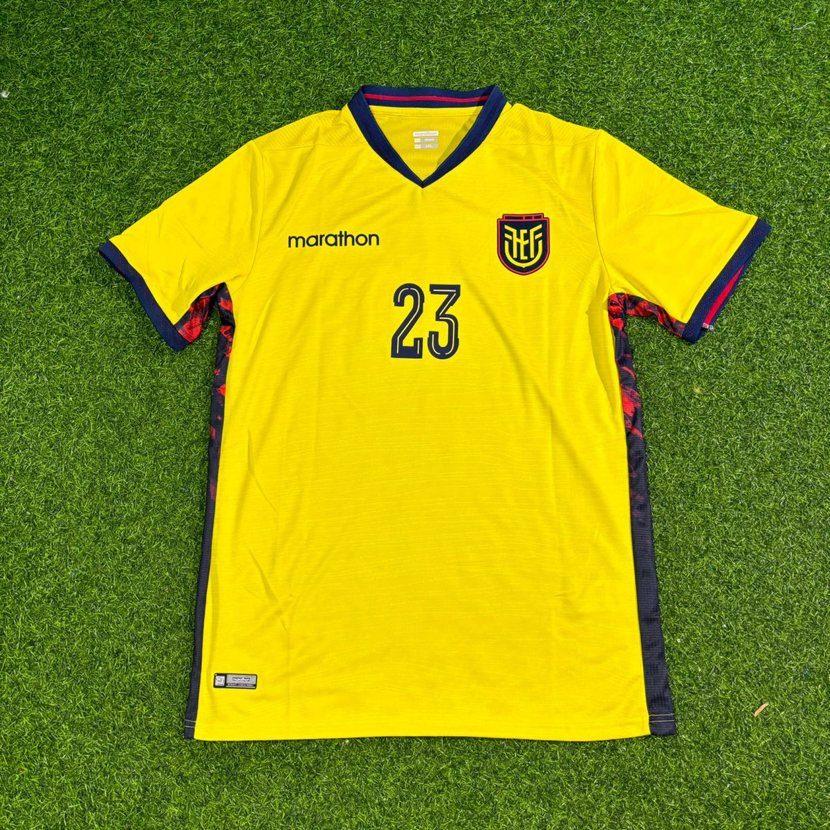 Moisés Caicedo Ecuador 2026 World Cup Football Jersey – Front View