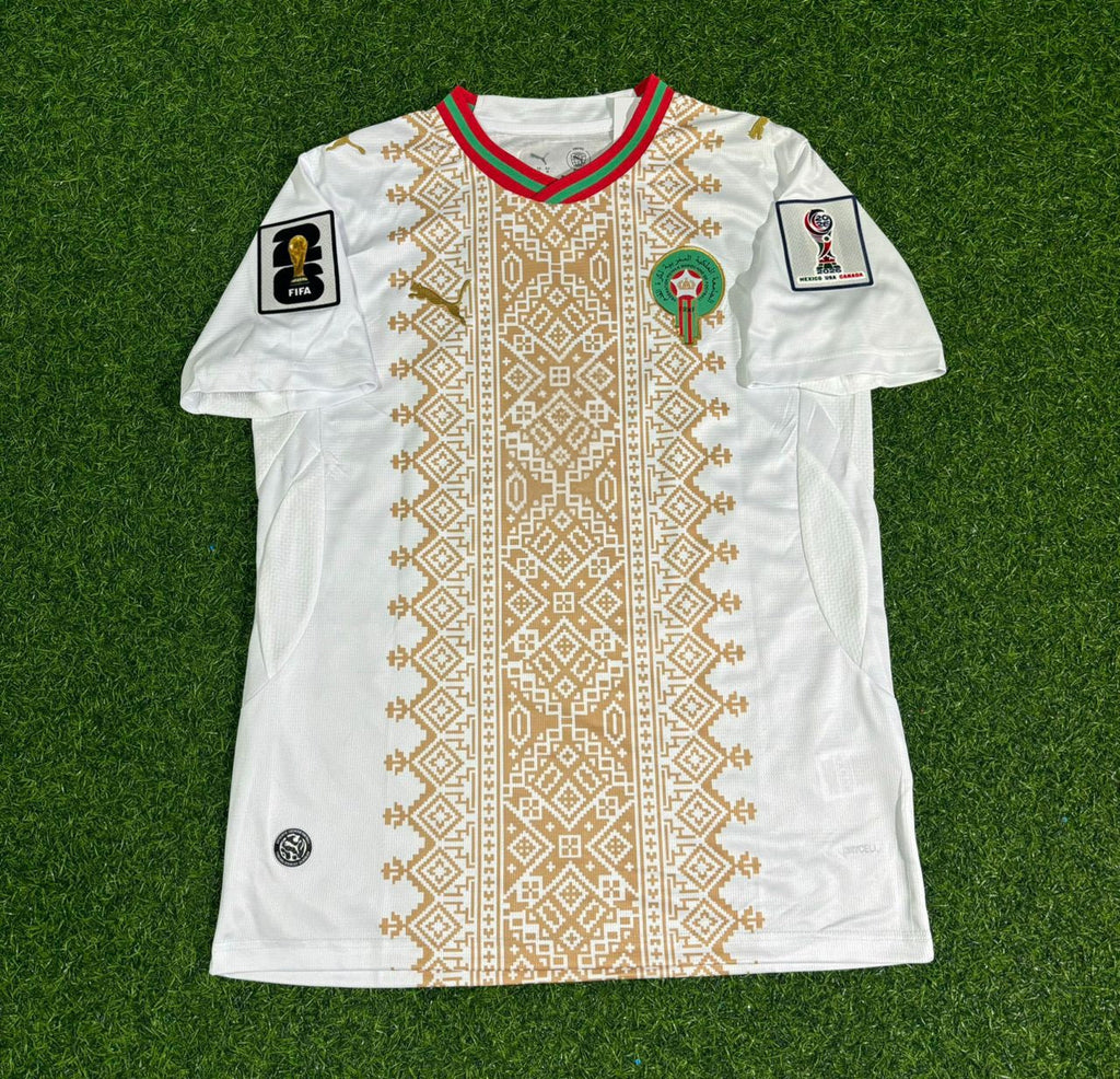 Azzedine Ounahi Morocco 2026 World Cup Away Football Jersey – Front View
