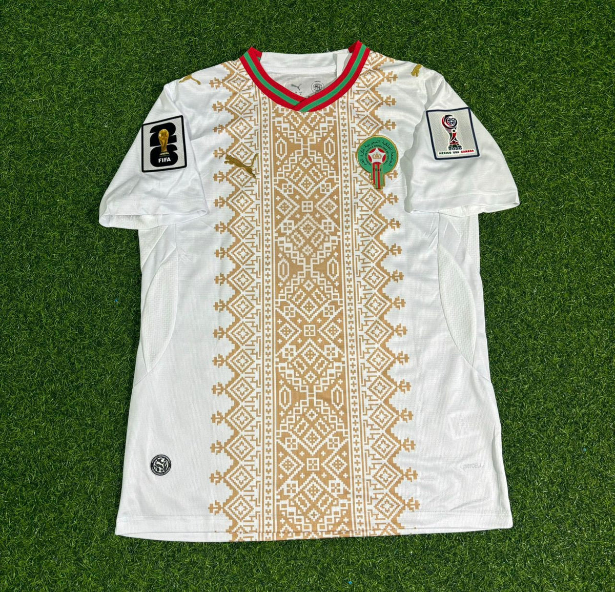 Azzedine Ounahi Morocco 2026 World Cup Away Football Jersey – Front View