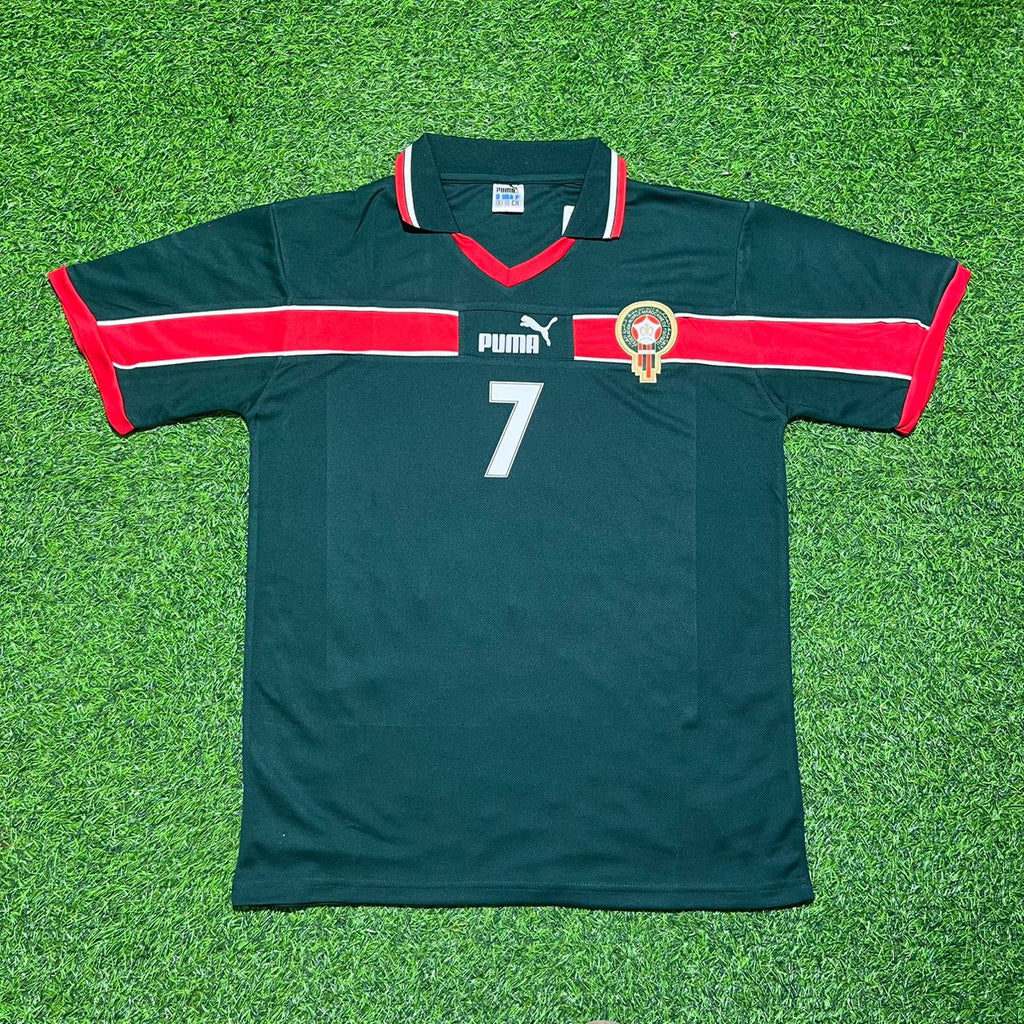 1998 Morocco Home Season Retro Football Jersey Edition 2 – 10