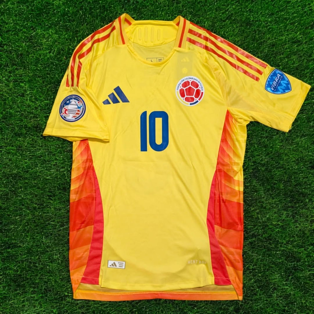 James Rodriguez Colombia Jersey – Front View