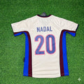 Miguel Angel Nadal Barcelona 98/99 Retro Football Jersey – Back View