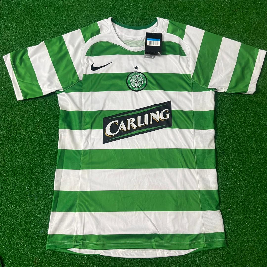2005/07 Shunsuke Nakamura Celtic Retro Home Football Jersey – 4