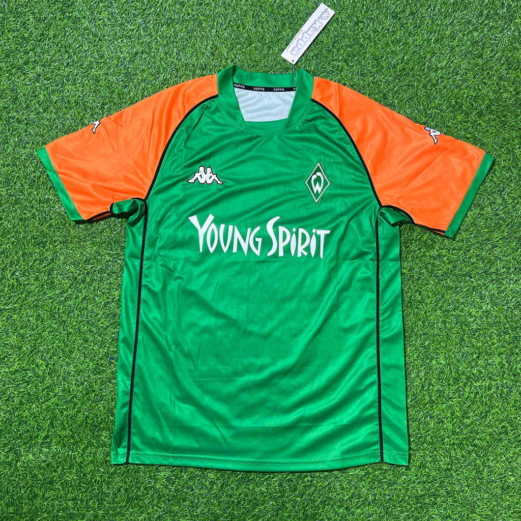 Naldo Werder Bremen Retro Heimtrikot Retro Kit – Front View