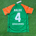 Naldo Werder Bremen Retro Heimtrikot Retro Kit – Back View