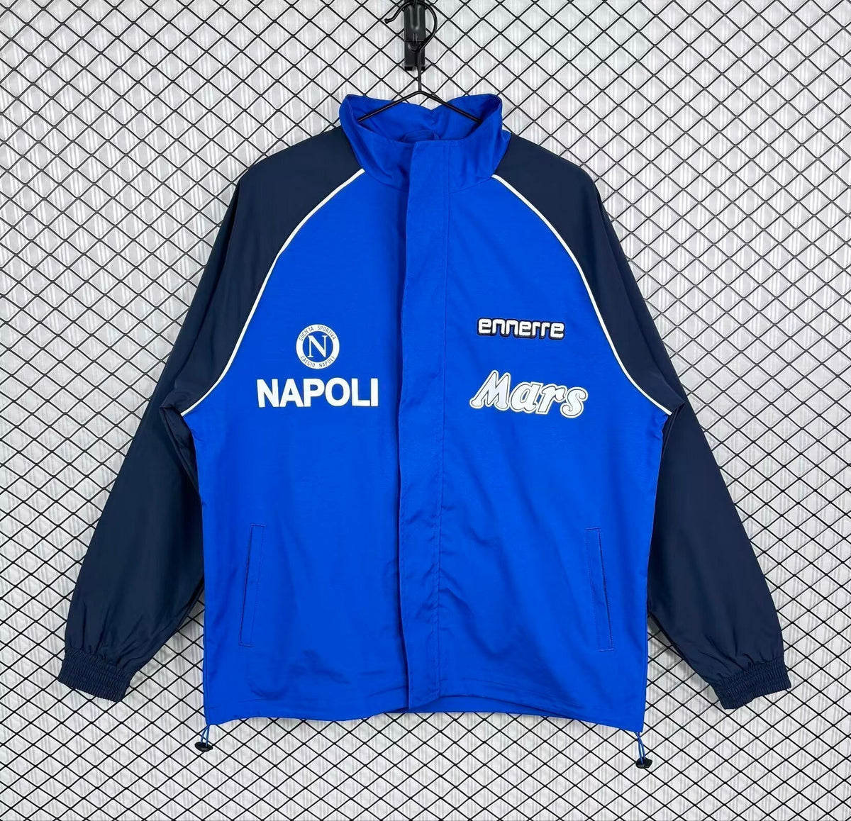 1989 Napoli Retro Windbreaker Jacket Jersey – Back View