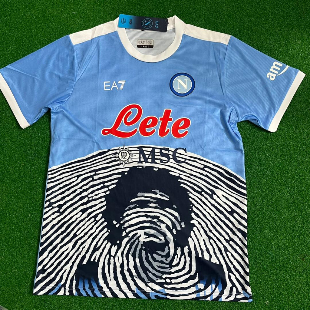 Dries Mertens Napoli 2021-22 Maradona Special Edition Jersey – Front View