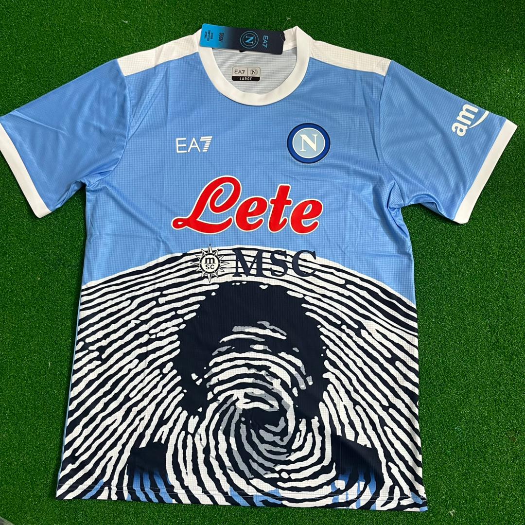 Dries Mertens Napoli 2021-22 Maradona Special Edition Jersey – Front View
