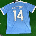 Dries Mertens Napoli 2021-22 Maradona Special Edition Jersey – Back View