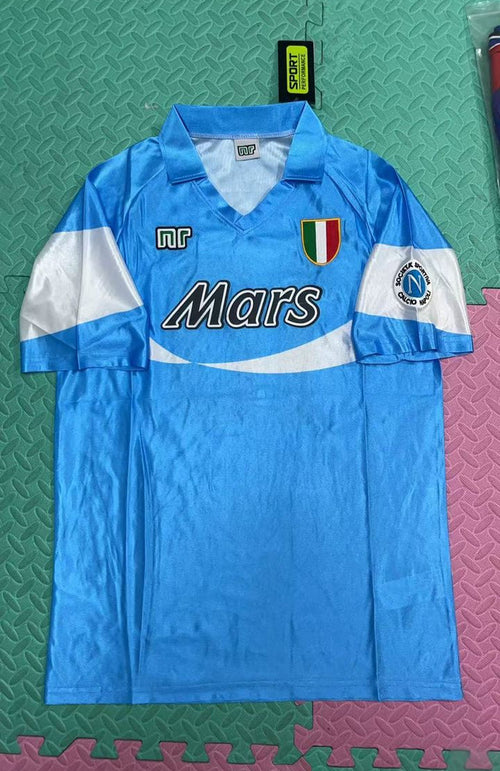 1990/91 Napoli Home Football Jersey – Diego Armando Maradona – Front View