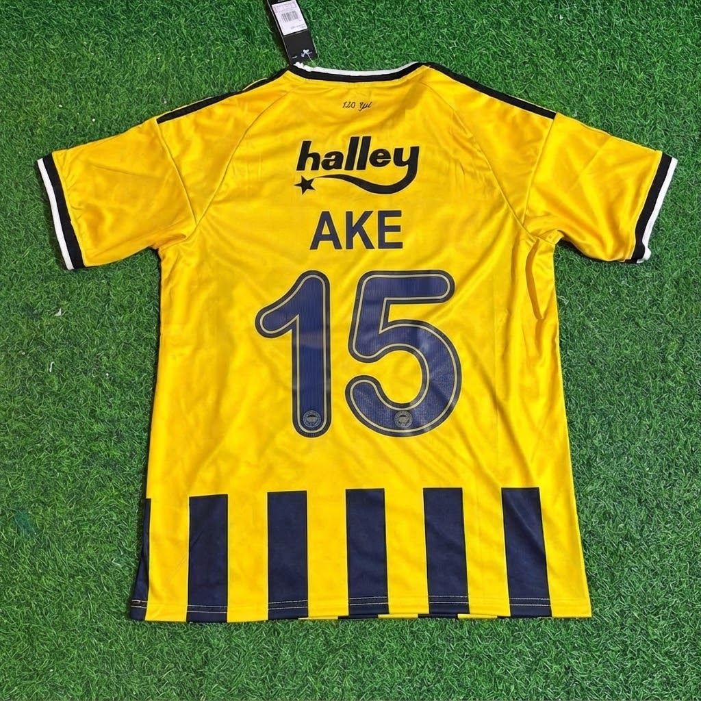 Nathen Ake #15 Fenerbahçe 2027 New Season Football Jersey – Back View