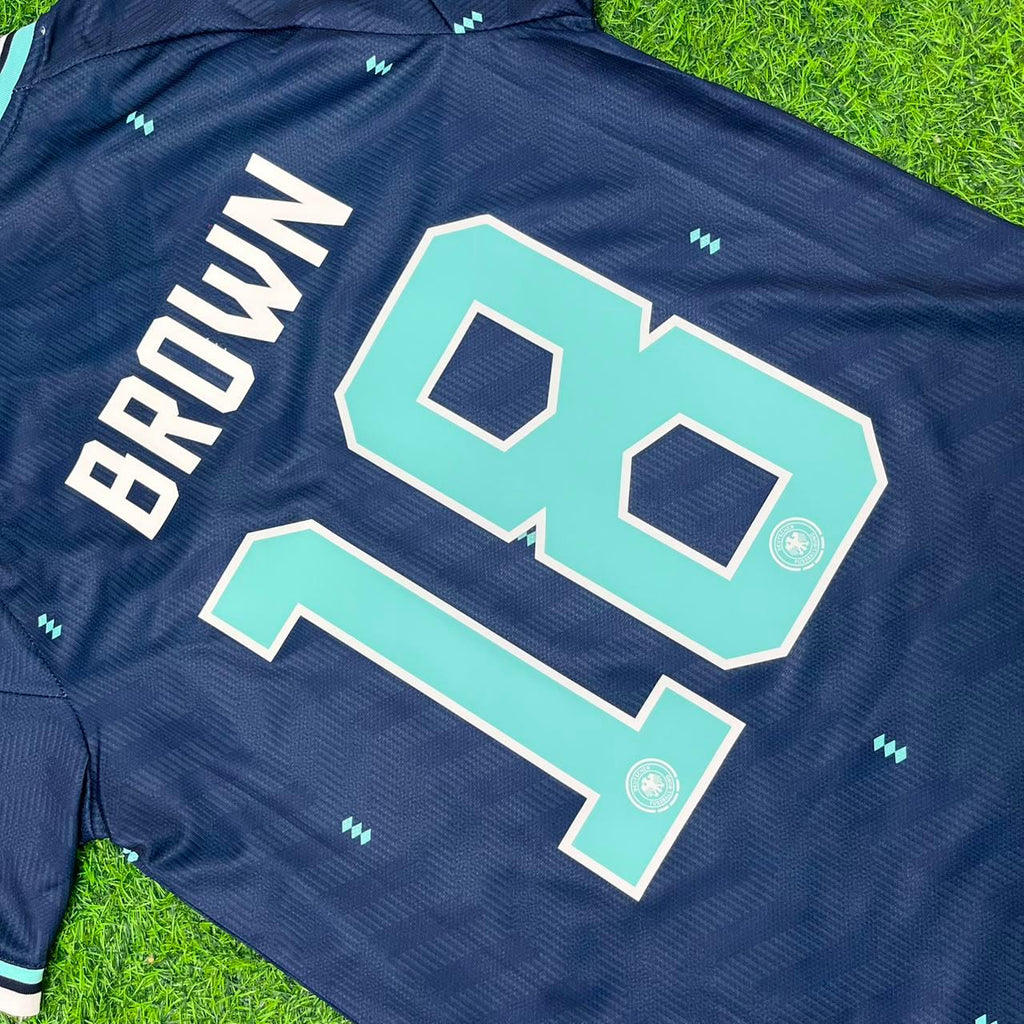 2026 Nathaniel Brown #18 Deutschland World Cup Heim Kinder Fußballtrikot – Detailed View