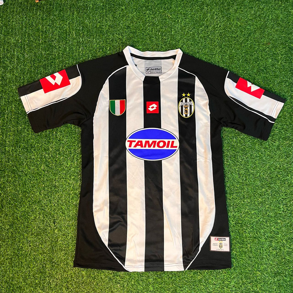 David Trezeguet Juventus 2002 2003 Retro Football Jersey – Front View