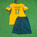 2026 Australia World Cup Nestory Irankunda Kids Football Jersey – Back View