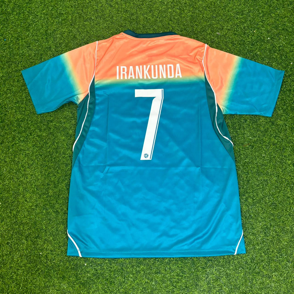 Nestory Irankunda Australia 2026 World Cup Away Football Jersey – Back View