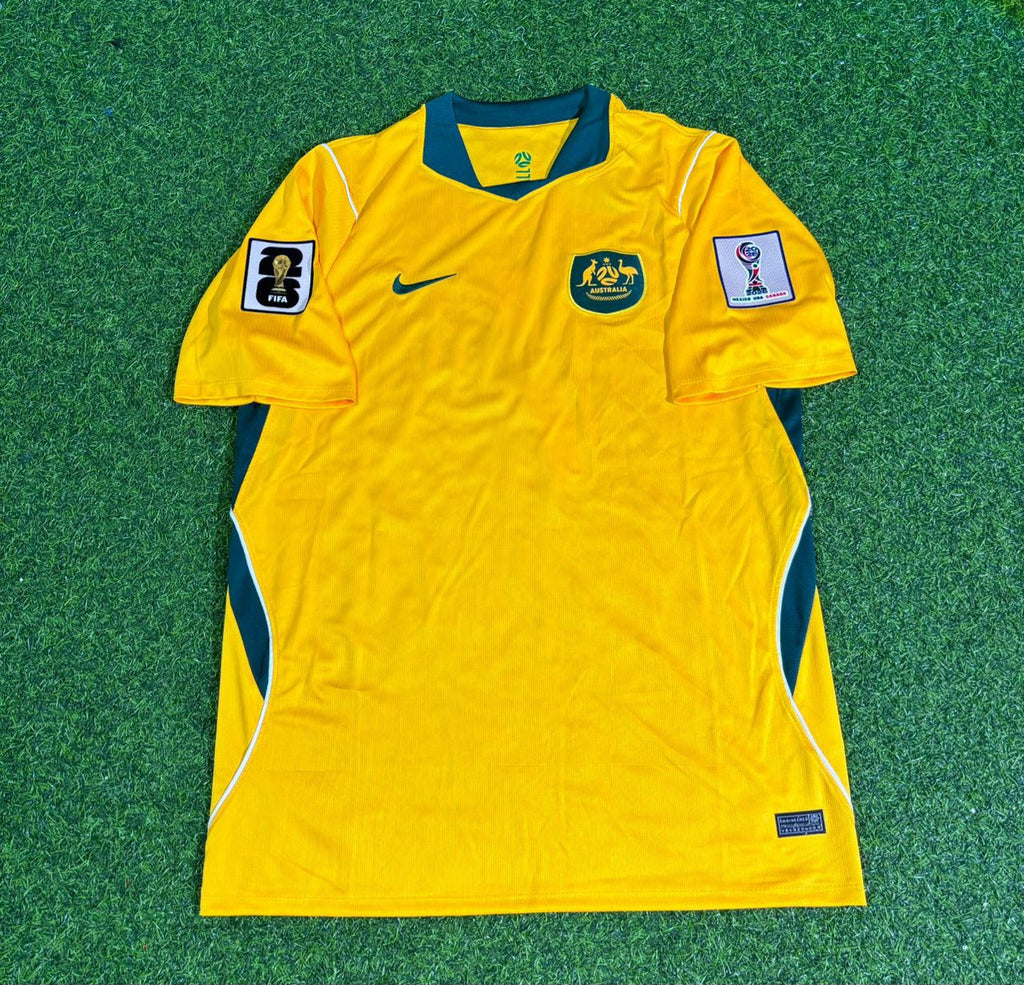 Jacob Italiano Australia 2026 World Cup Football Jersey – Front View