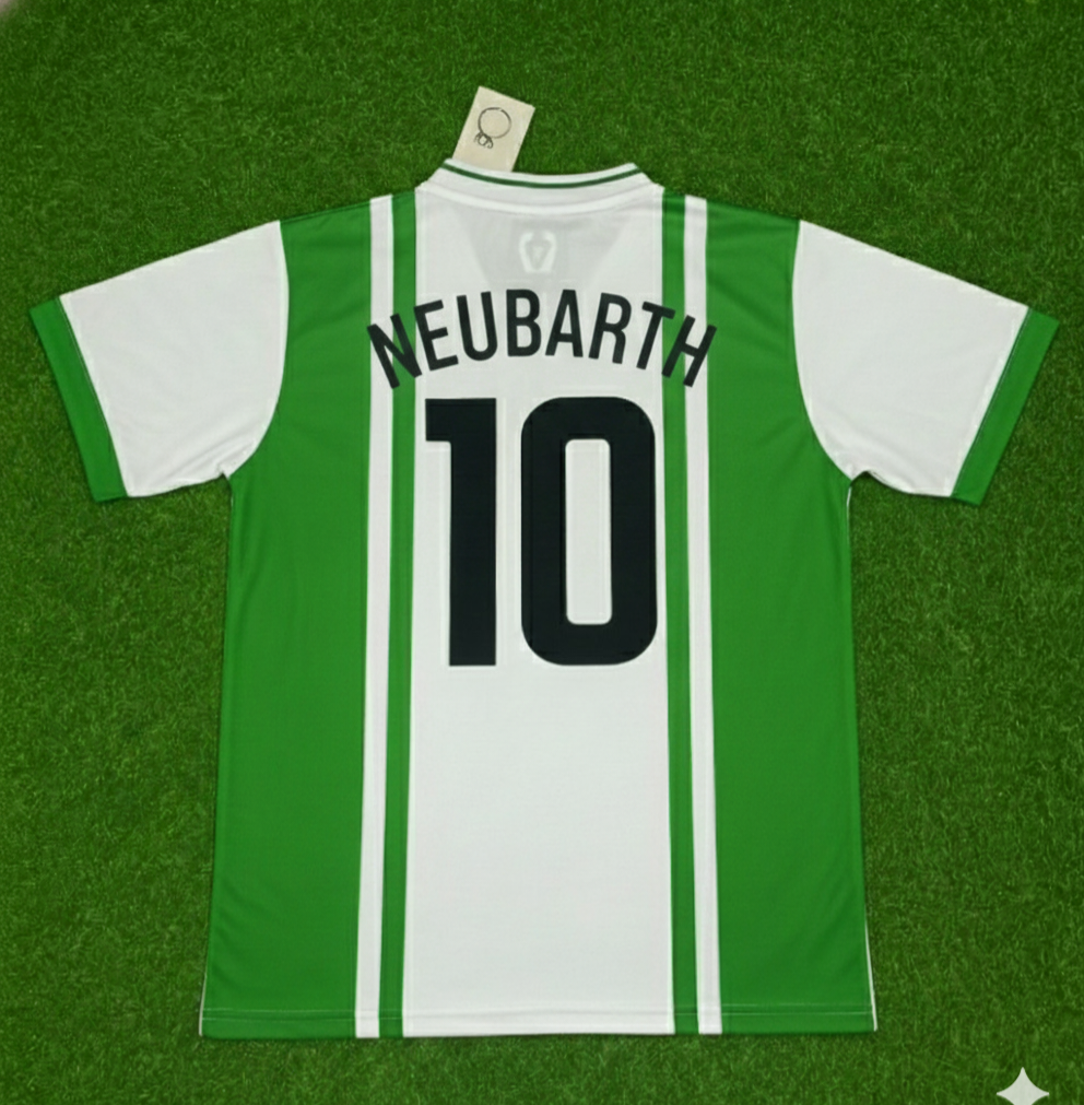 Werder Bremen Retro Kit – Frank Neubarth – Back View