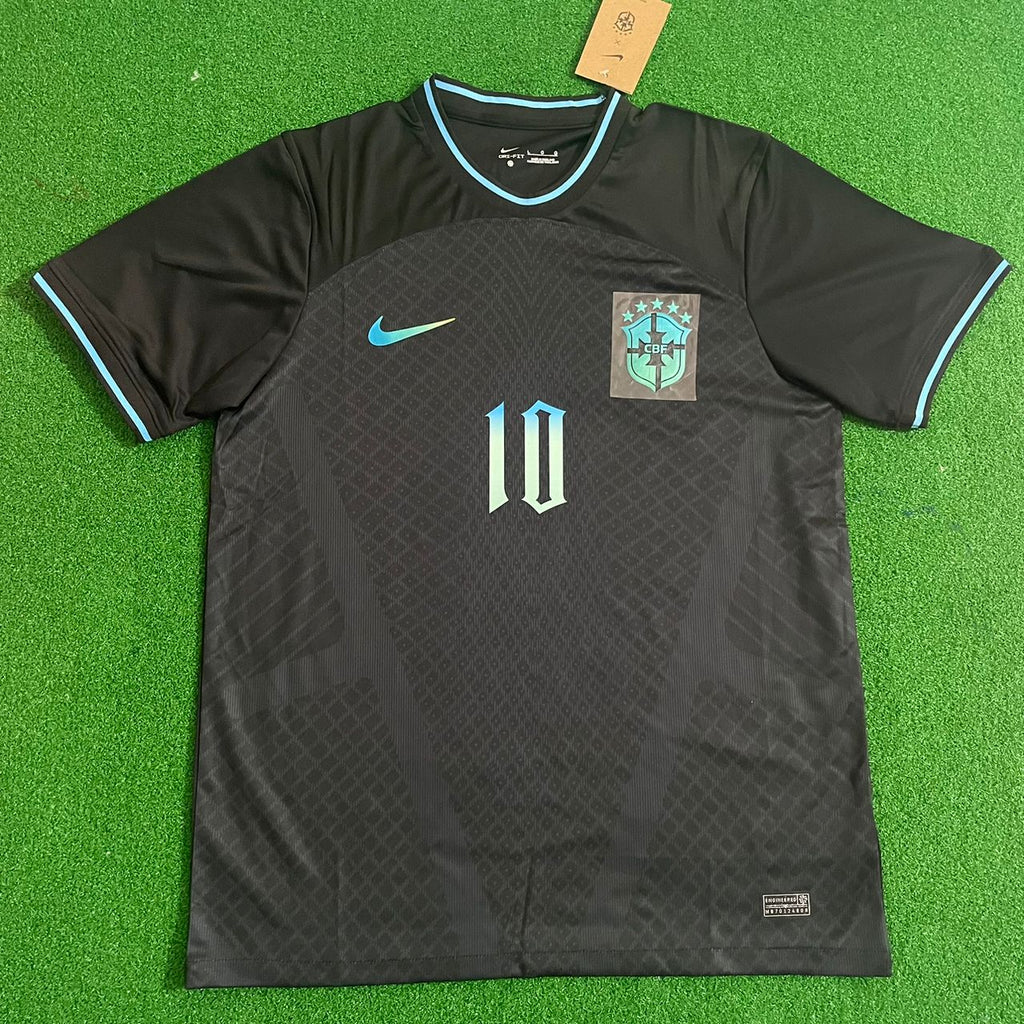 Neymar Jr Brazil Retro Football Jersey – 5
