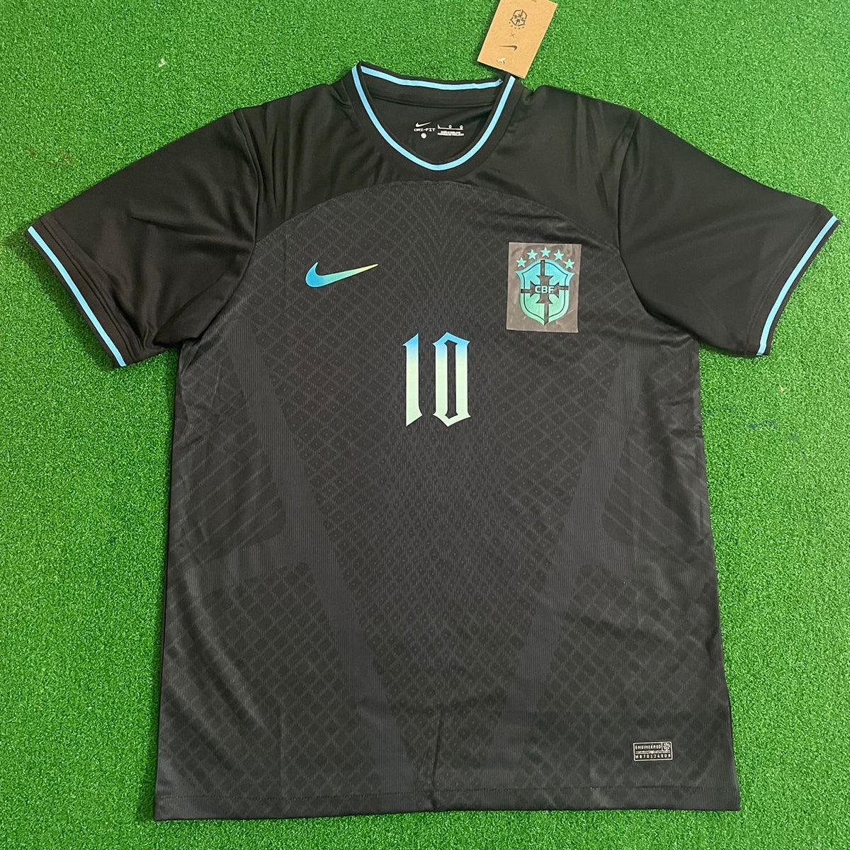 Neymar Jr Brazil Retro Football Jersey – 5
