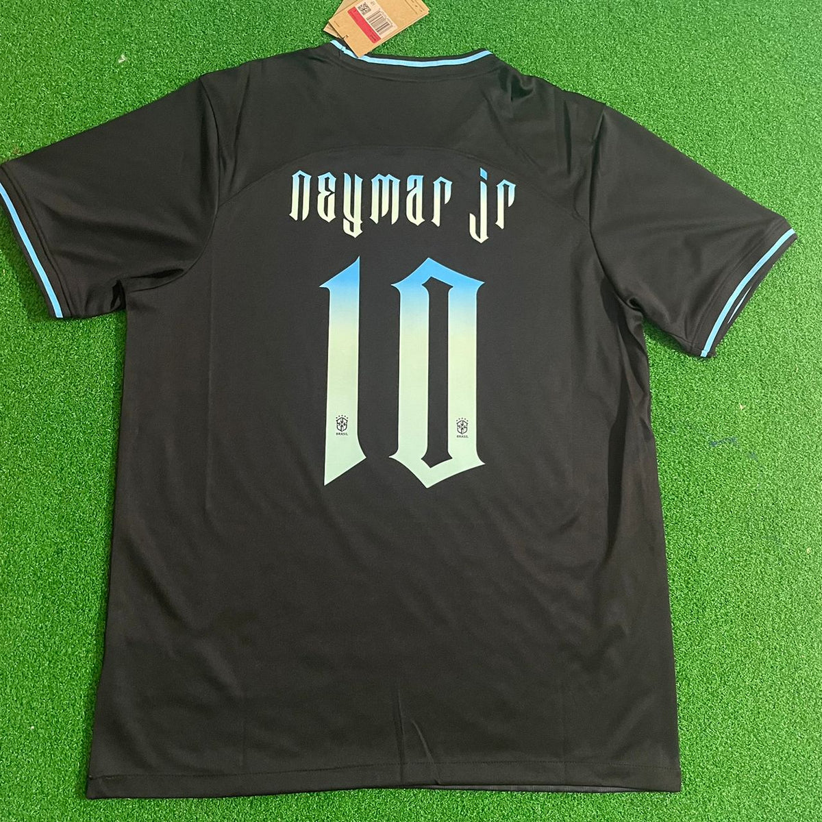 Neymar Jr Brazil Retro Football Jersey – 4