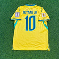 Brazil 2026 World Cup Yellow Home Football Jersey – Neymar Jr. #10 – Back View