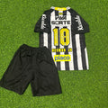Santos Kids 2026 Black Soccer Jersey – Neymar Jr #10 – Back View