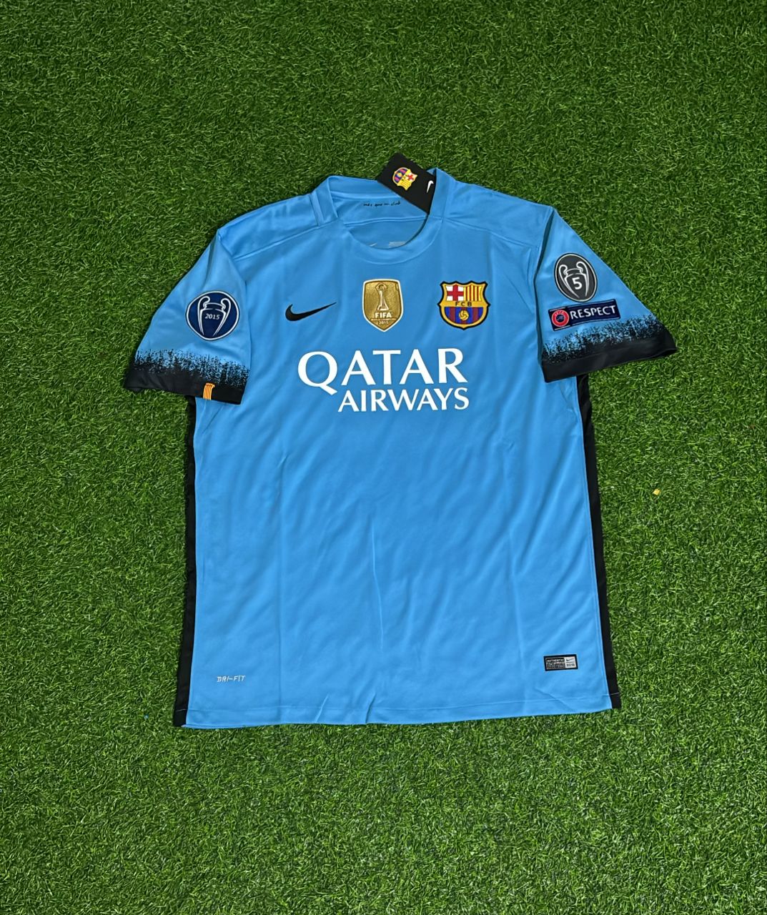 Neymar JR Barcelona 2015-2016 Retro Jersey – Front View