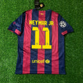 Neymar JR. Barcelona 2015 Champions League Final Berlin Retro Jersey – Back View