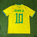 Neymar Jr – Brazil 2022 World Cup Retro Kit Jersey – | | – Back View
