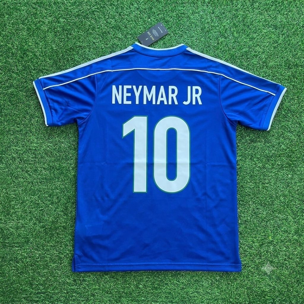 Neymar Jr. Brazil Retro Jersey – Back View