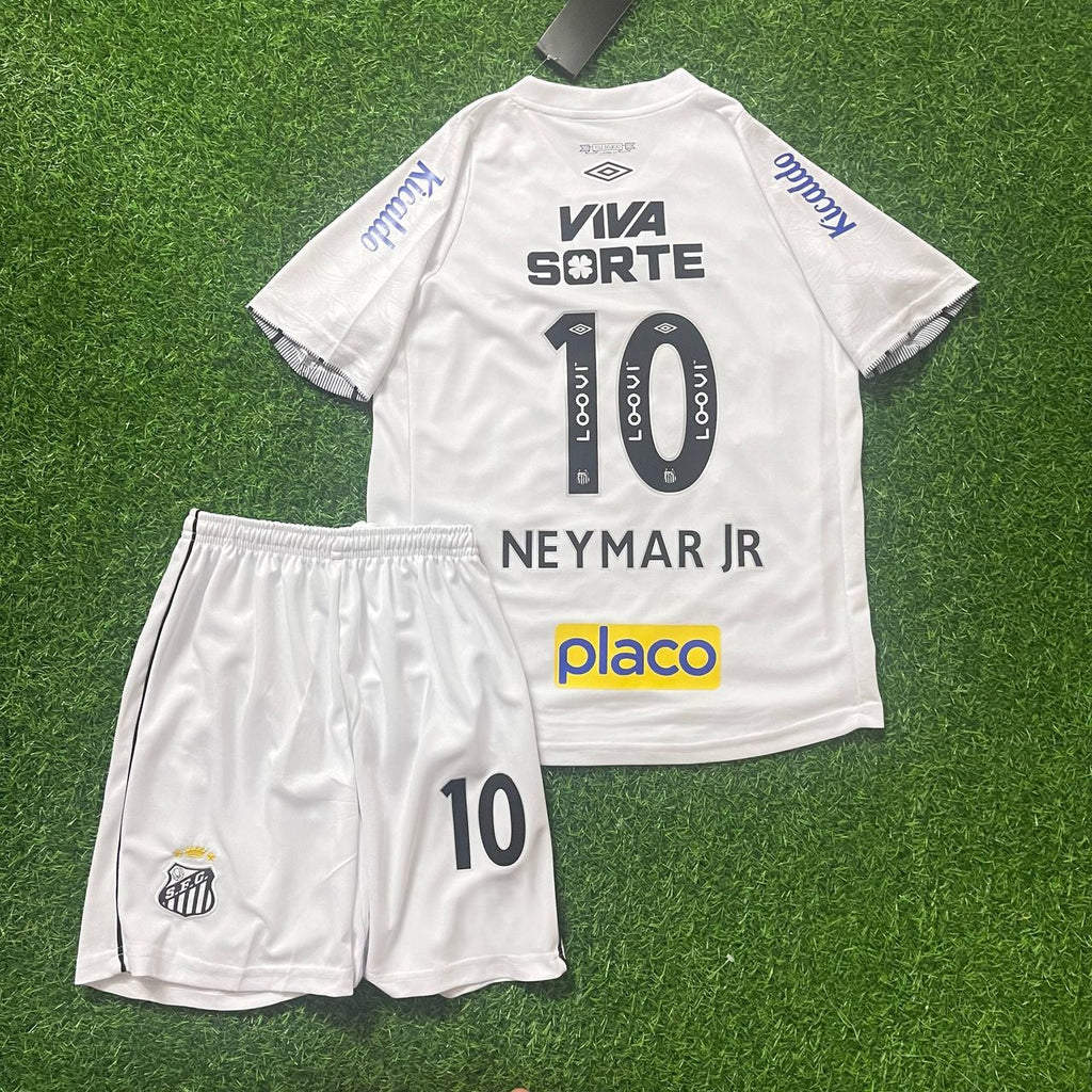 Neymar Jr Santos Kit Jersey – Back View