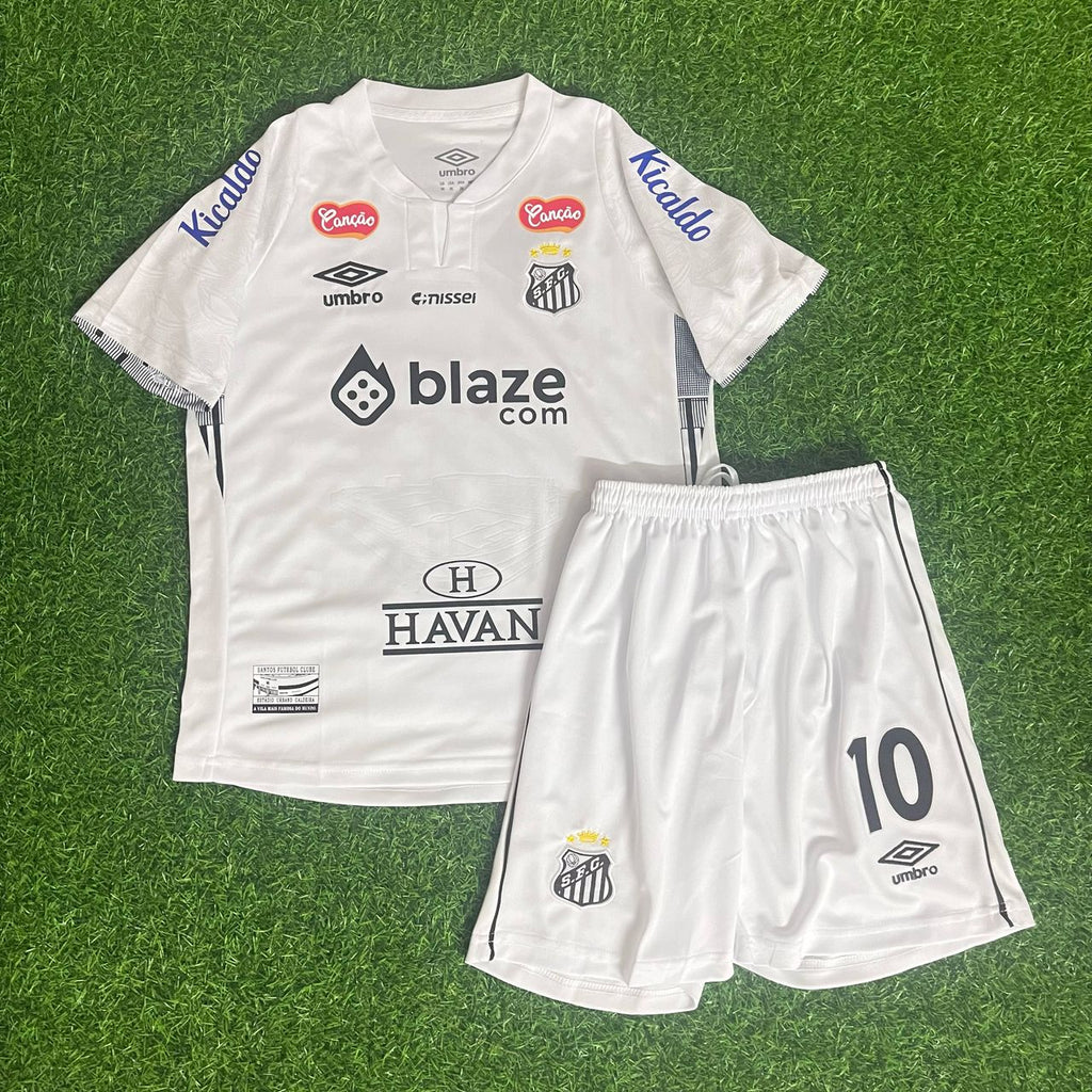 Neymar Jr Santos Kit Jersey – Front View